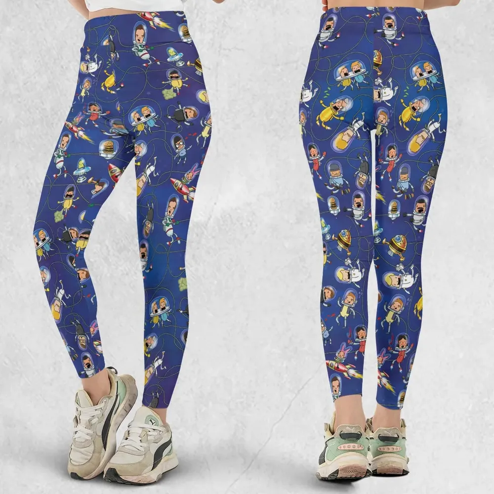 Outer Space Bob's Burgers Legging - 1