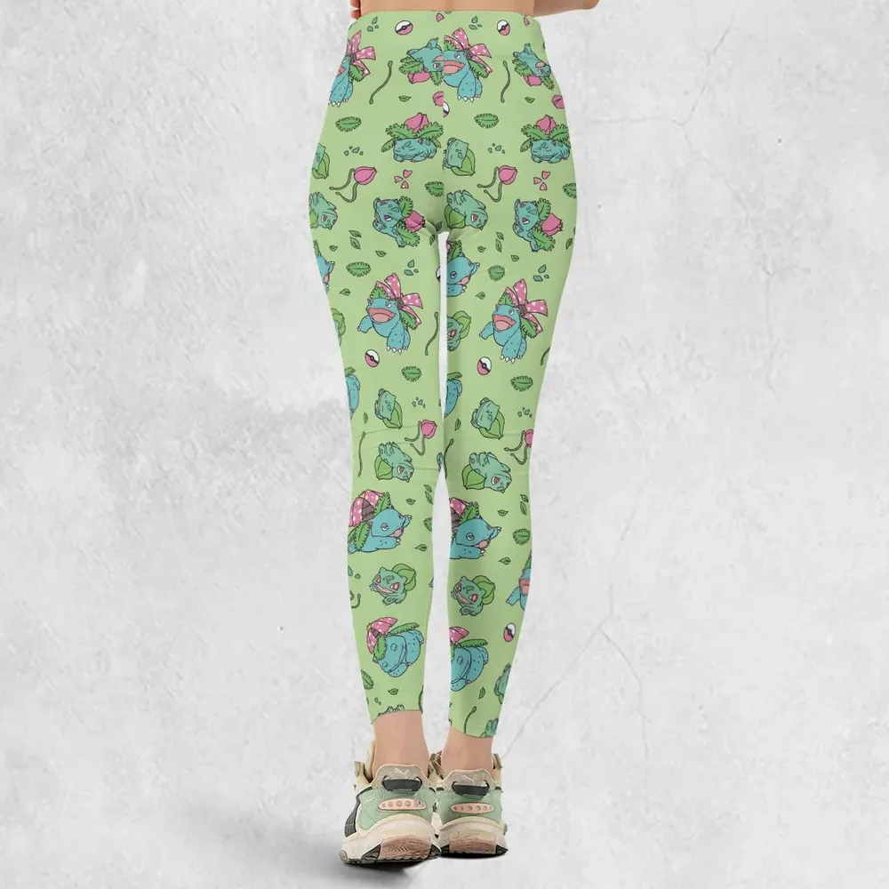 Venusaur Ivysaur and Bulbasaur Pokemon Legging - 3