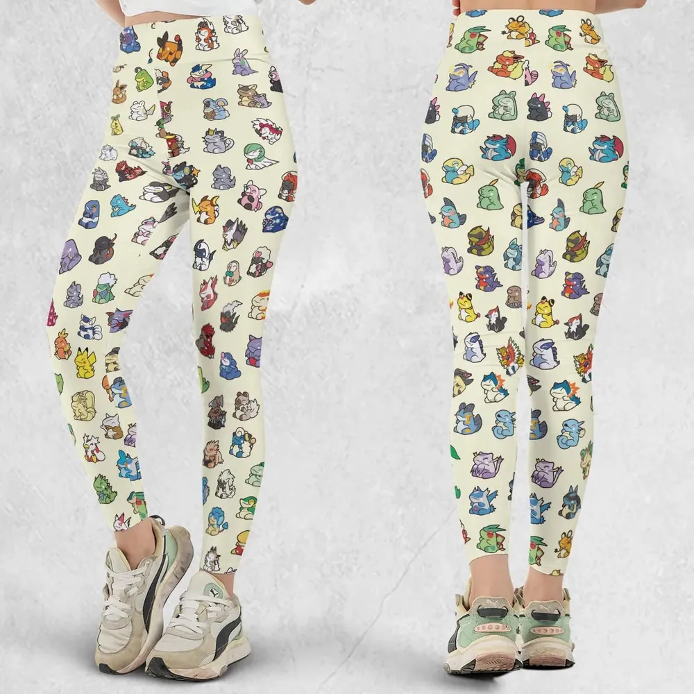 Pokemon In Substitute Style Legging - 1