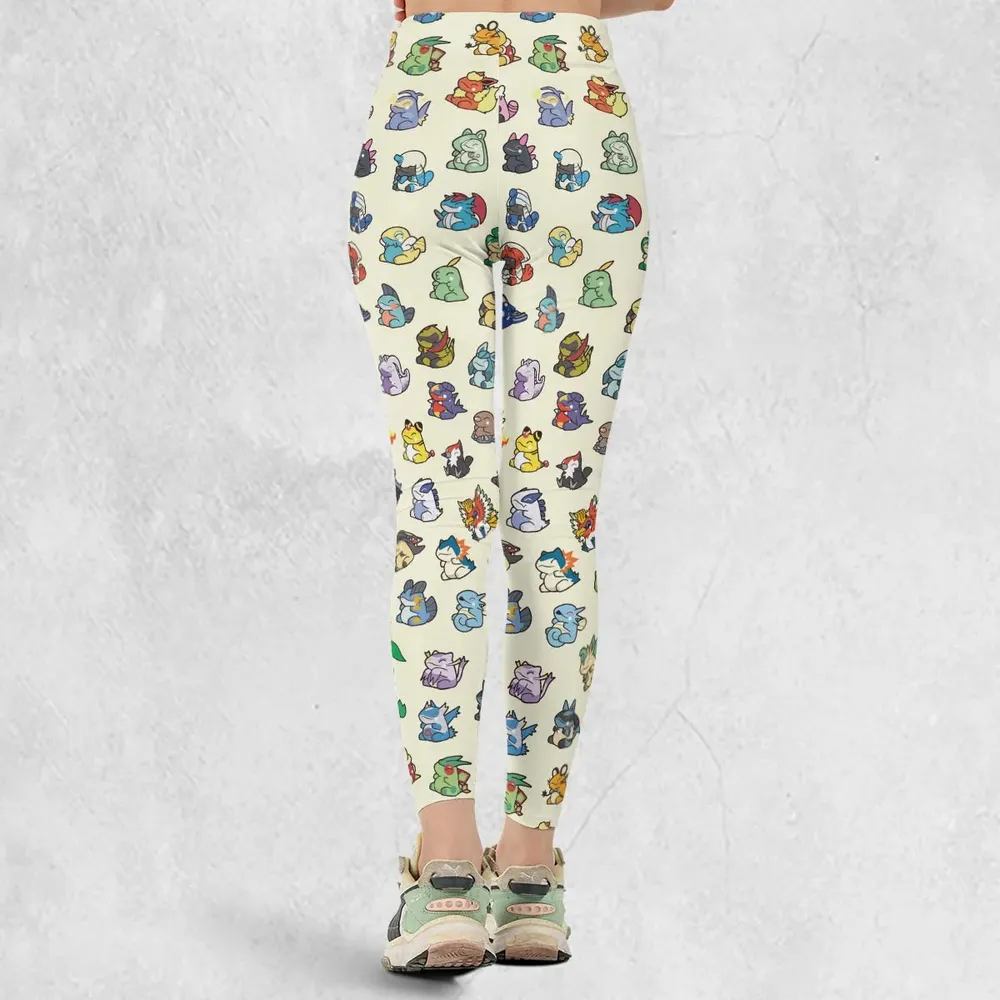 Pokemon In Substitute Style Legging - 3