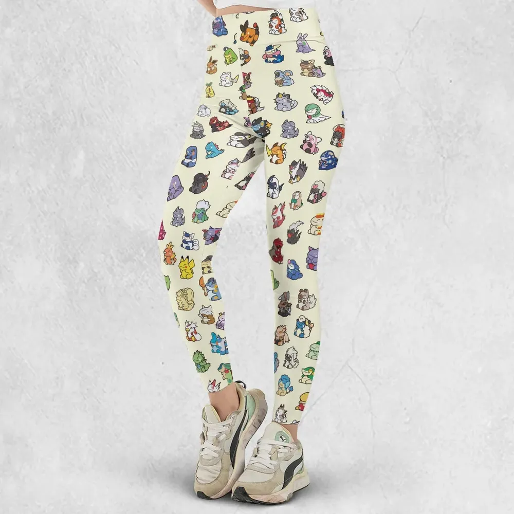 Pokemon In Substitute Style Legging - 2