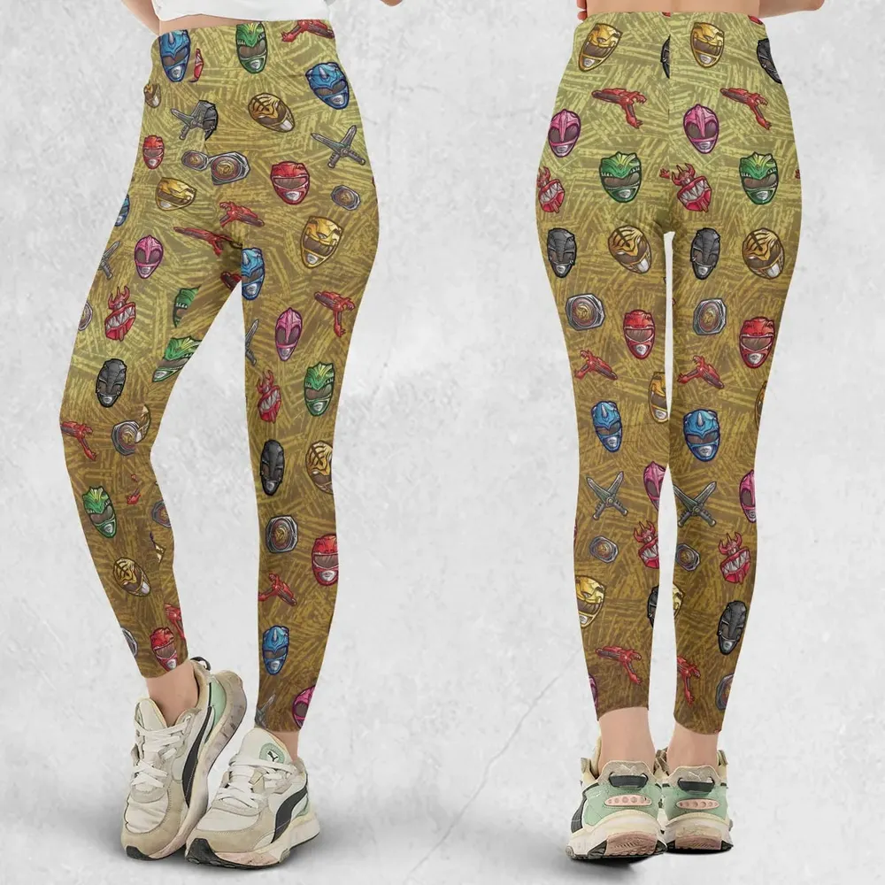Power Team Mighty Morphin Power Rangers Legging - 1