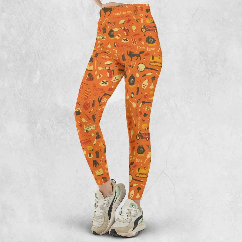 Fantastic Mr. Fox Pattern Legging - 2