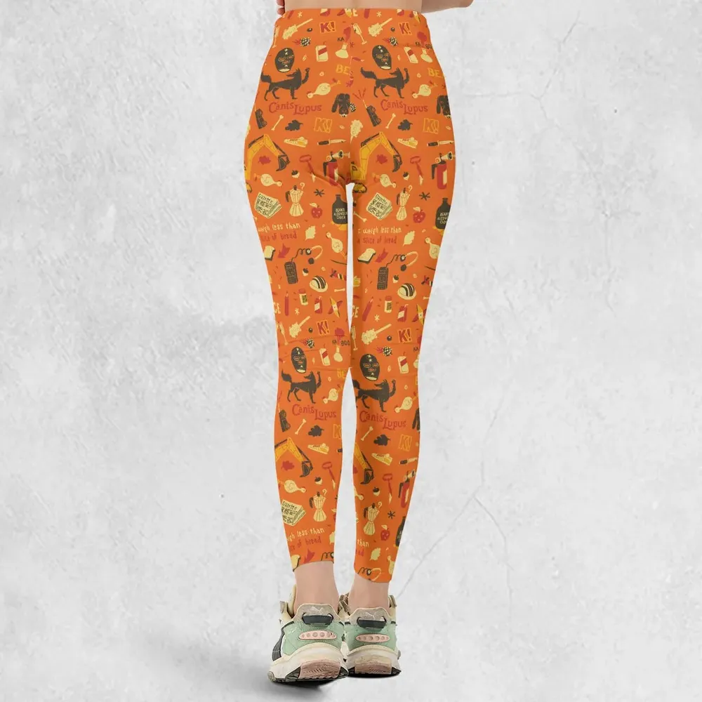 Fantastic Mr. Fox Pattern Legging - 3