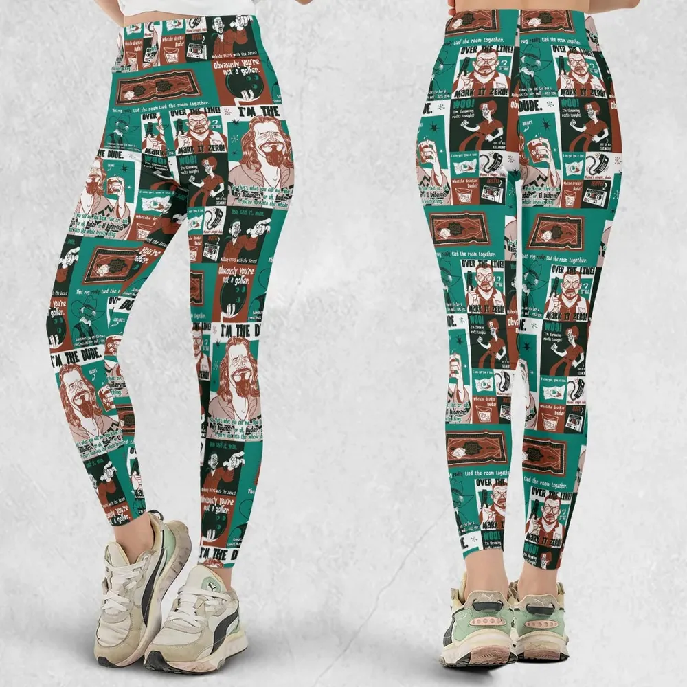 I'm The Dude The Big Lebowski Legging - 1