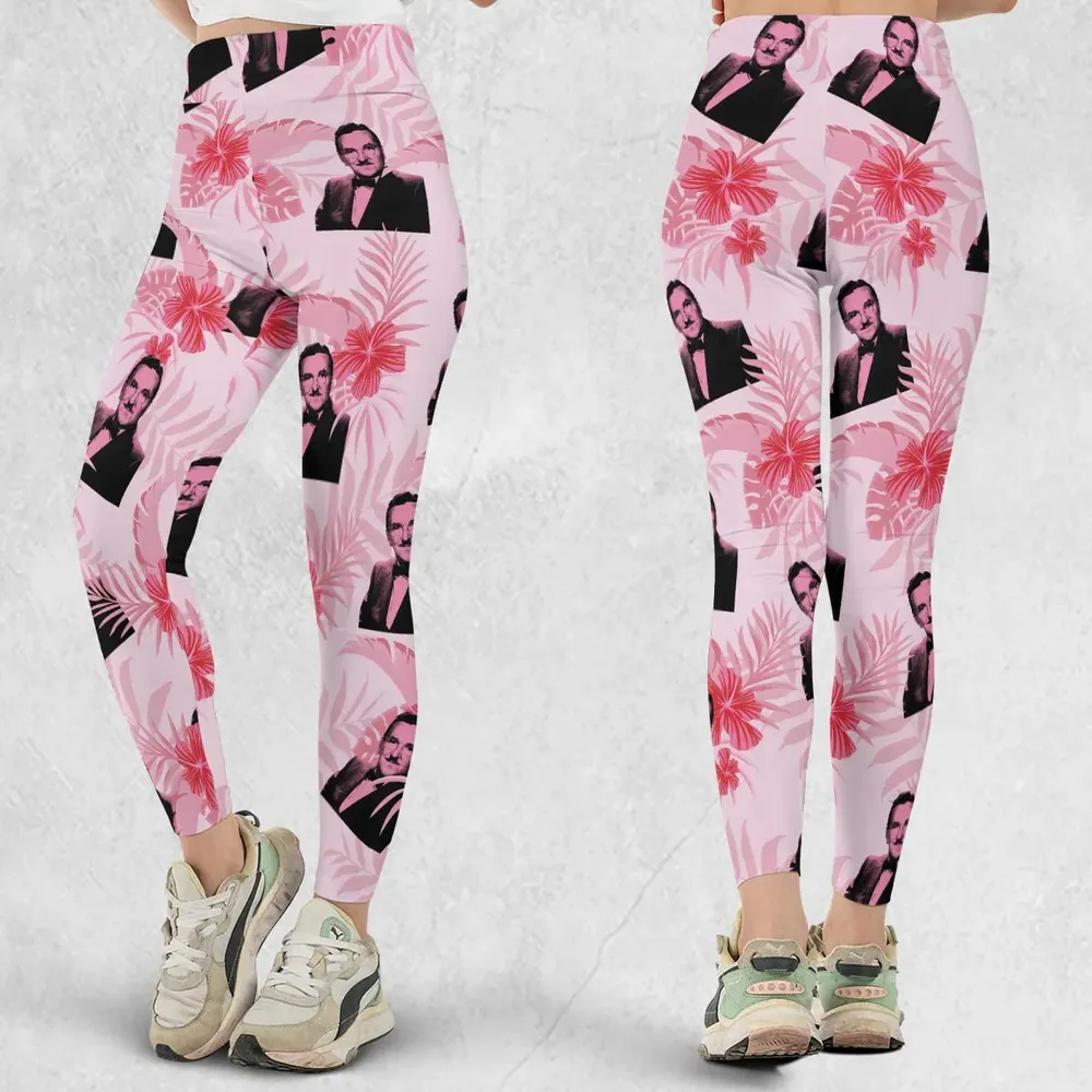 The Andy Griffith Show Pink Pattern Legging - 1