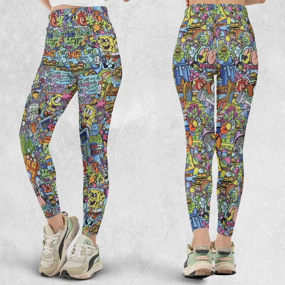 Under The Sea Characters Legging - 1