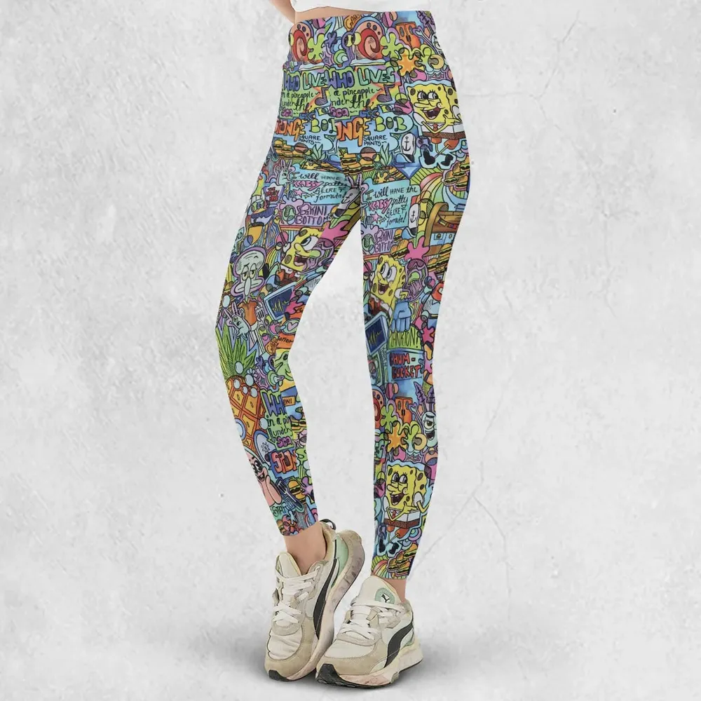 Under The Sea Characters Legging - 2