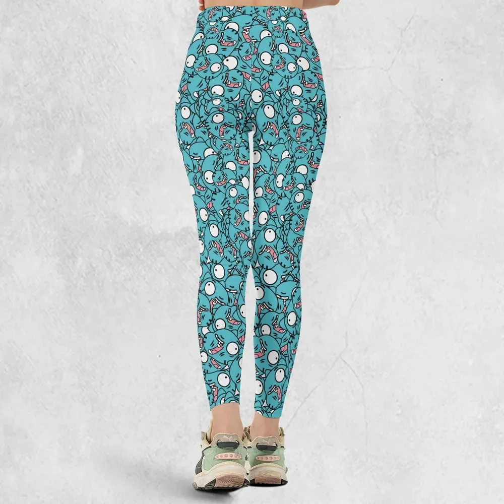 Gumball Watterson Pattern Legging - 3