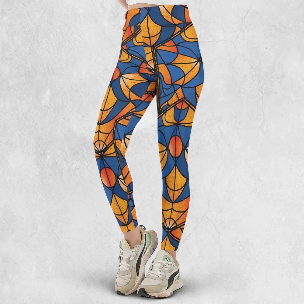 Stained Glass Star Trek Legging - 2