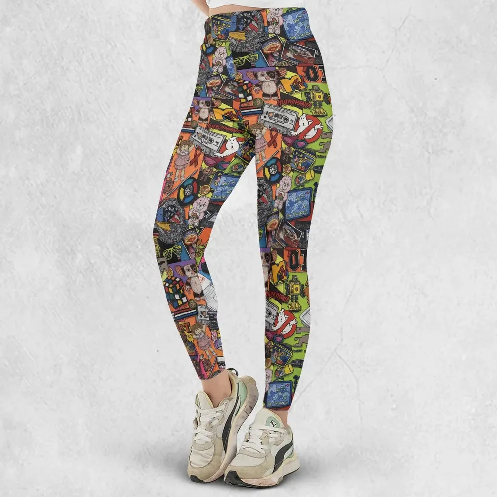 The 1980's. The Decade Of Greed Legging - 2