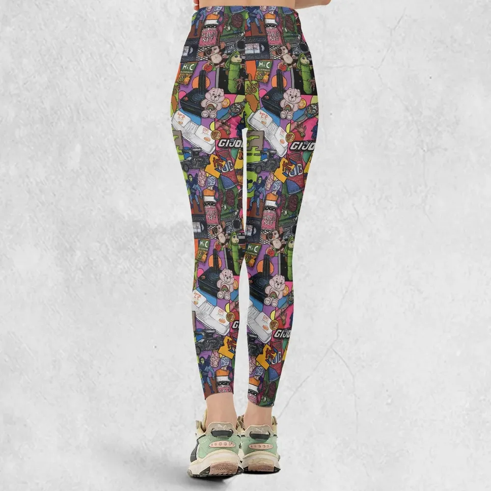 The 1980's. The Decade Of Greed Legging - 3