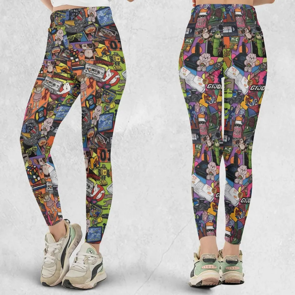 The 1980's. The Decade Of Greed Legging - 1