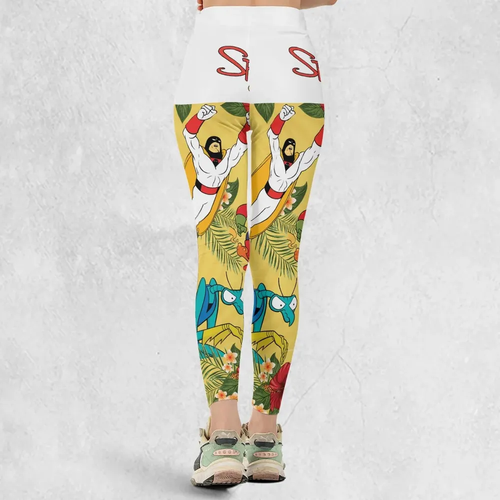Space Ghost Coast to Coast Characters Legging - 3