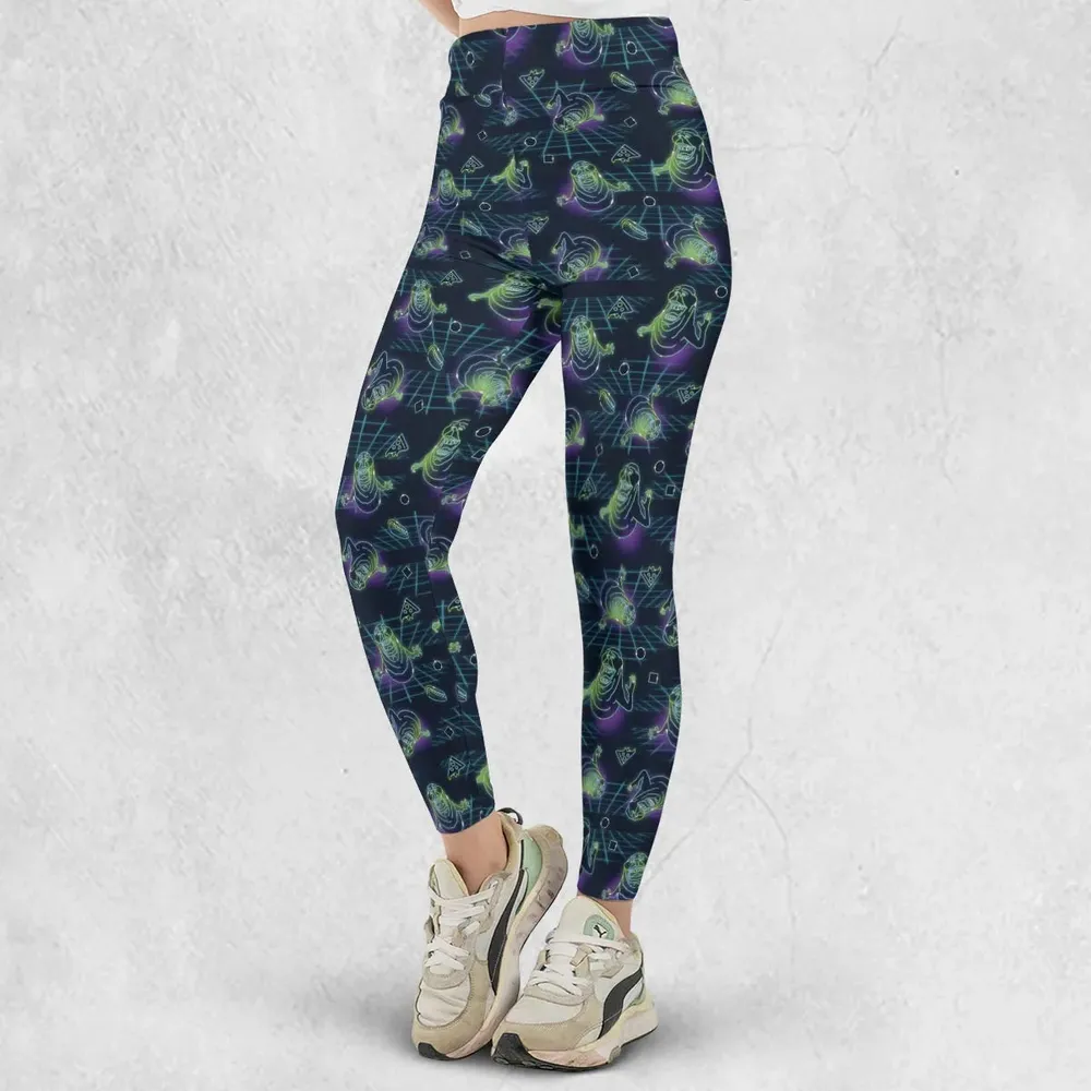 The Real Ghostbusters Slimer Classics Retro Legging - 2
