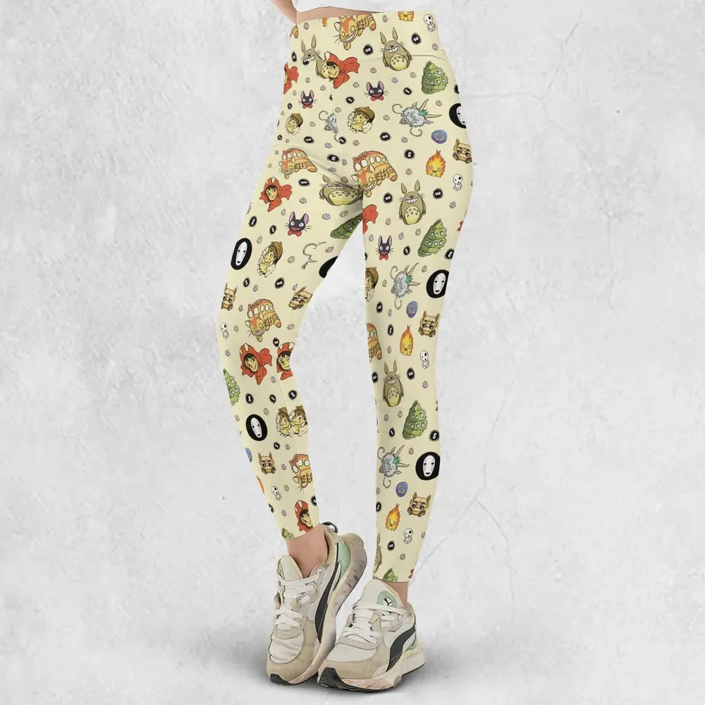Ghiblipalooza Ghibli Themed Legging - 2