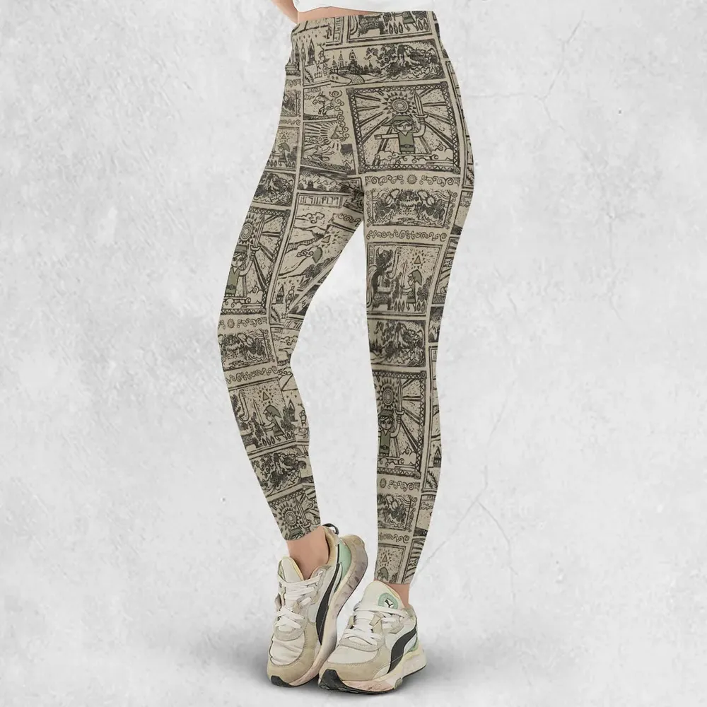 Zelda Story Of The Hero Time Legend Legging - 2