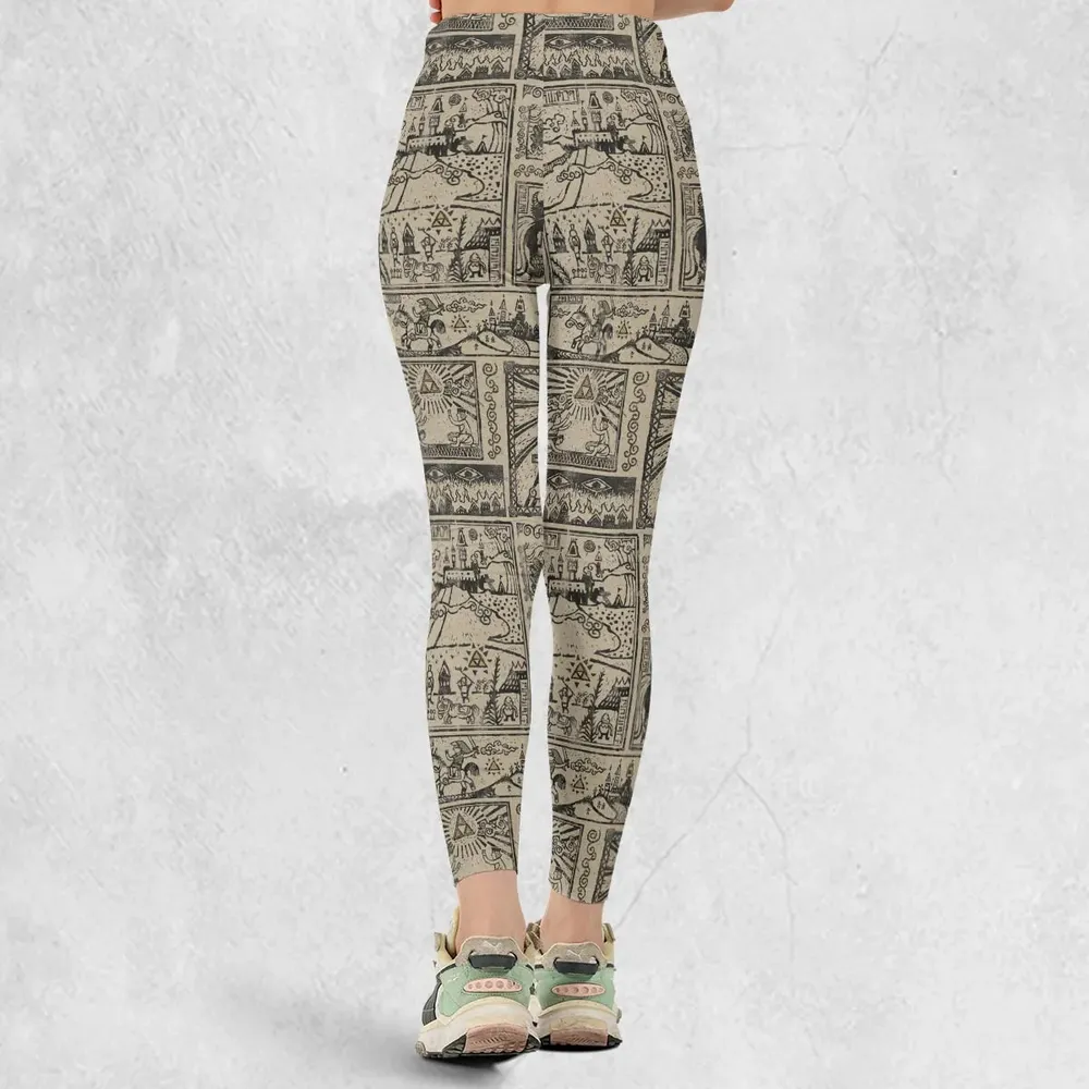 Zelda Story Of The Hero Time Legend Legging - 3