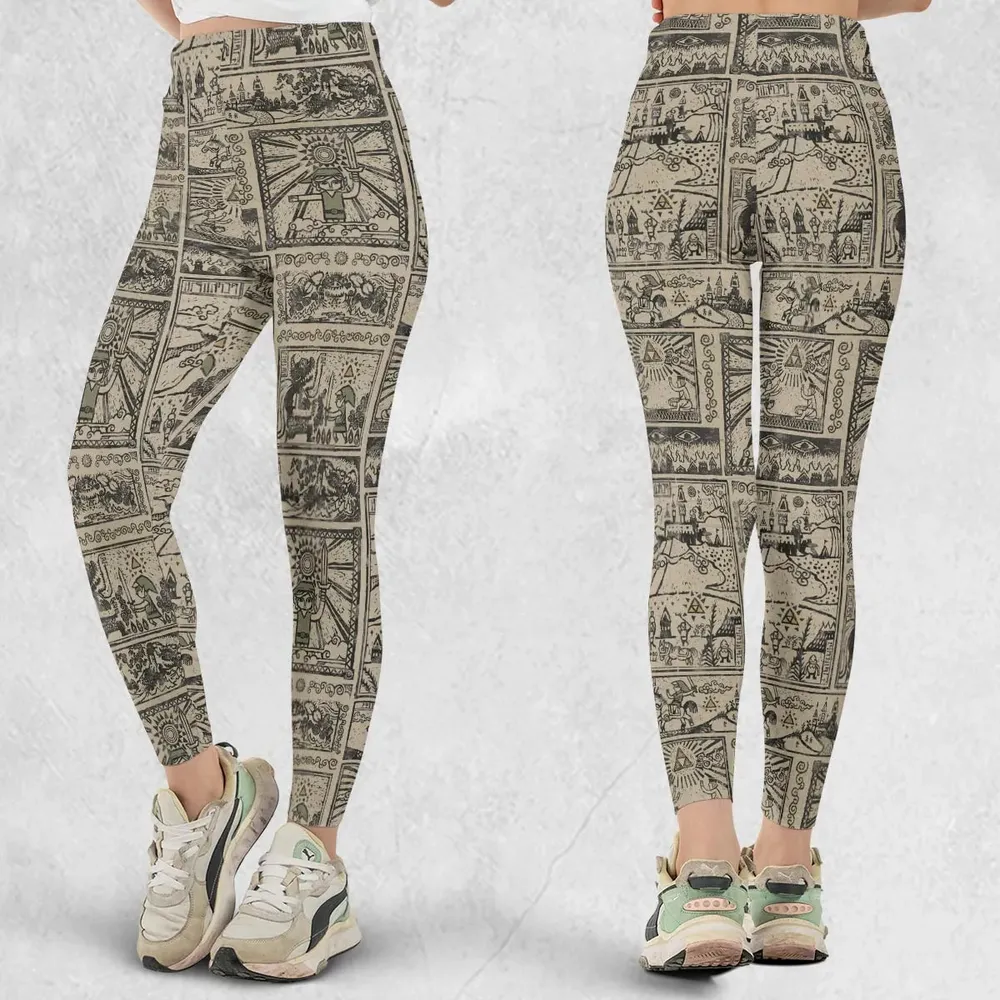 Zelda Story Of The Hero Time Legend Legging - 1