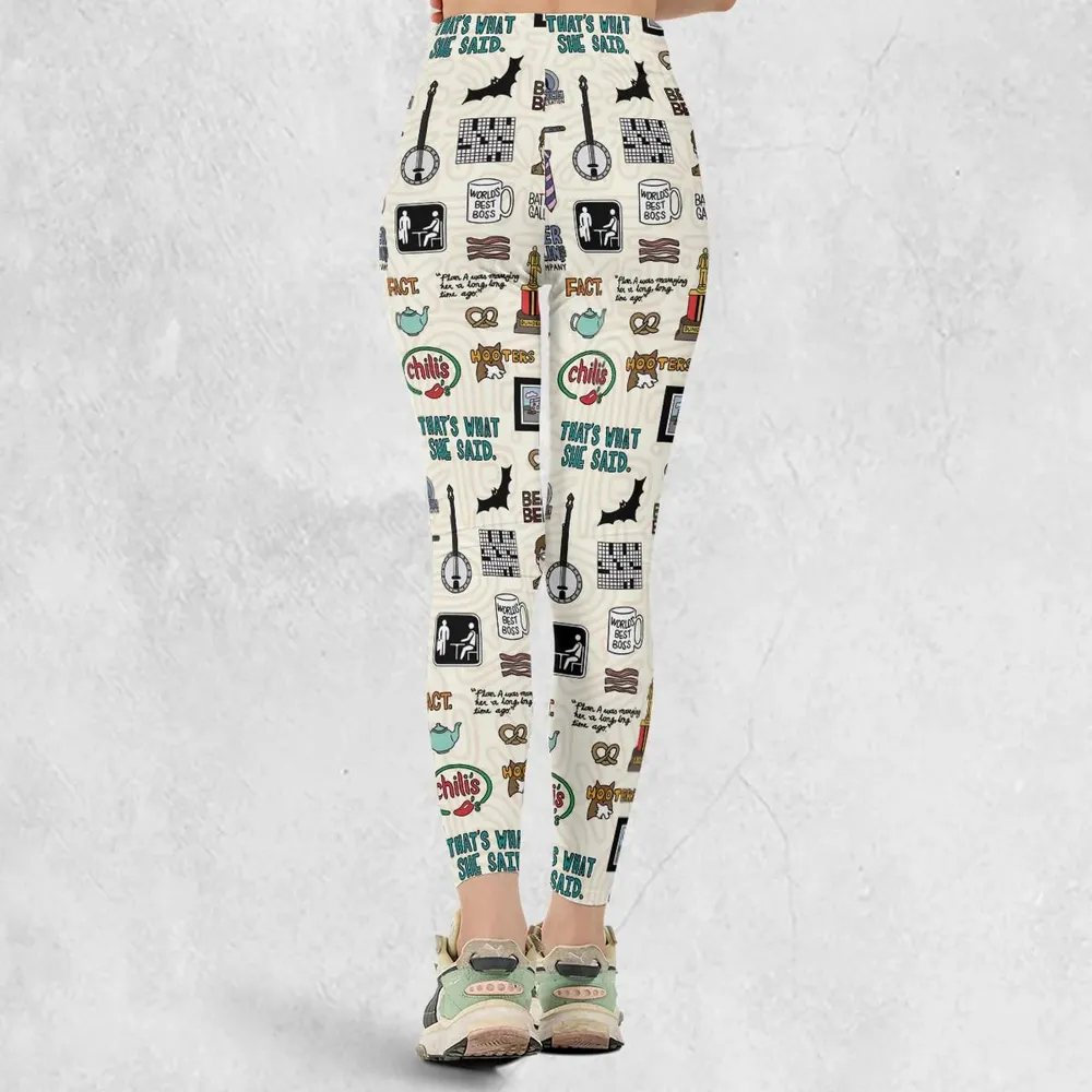 The Office Pattern Legging - 3