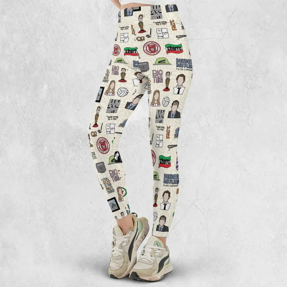The Office Pattern Legging - 2