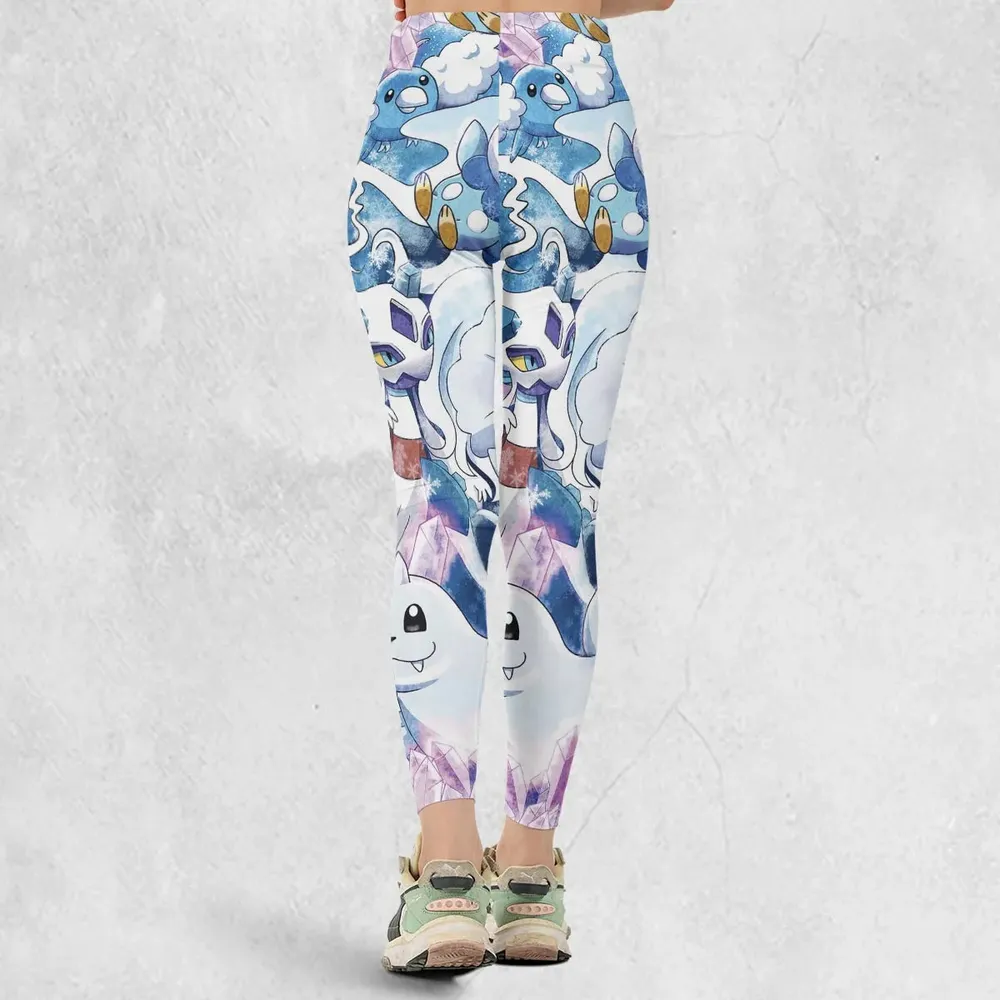 Winter Friends Pokemon Pattern Legging - 3