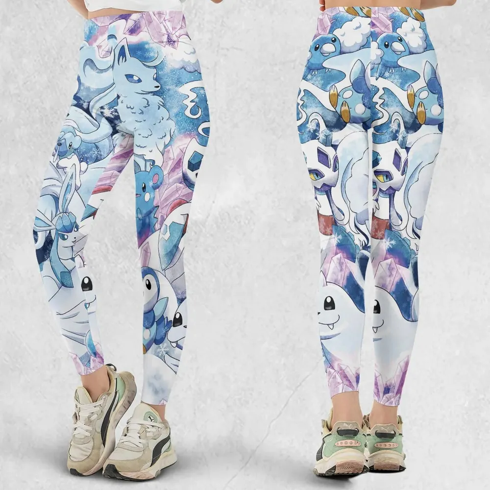 Winter Friends Pokemon Pattern Legging - 1