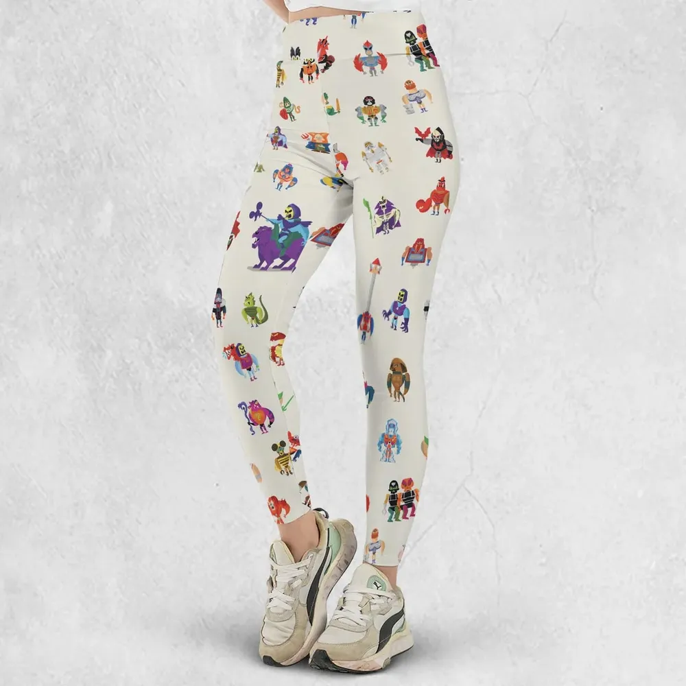 He-Man & Masters Of The Universe Characters Pattern Legging - 2
