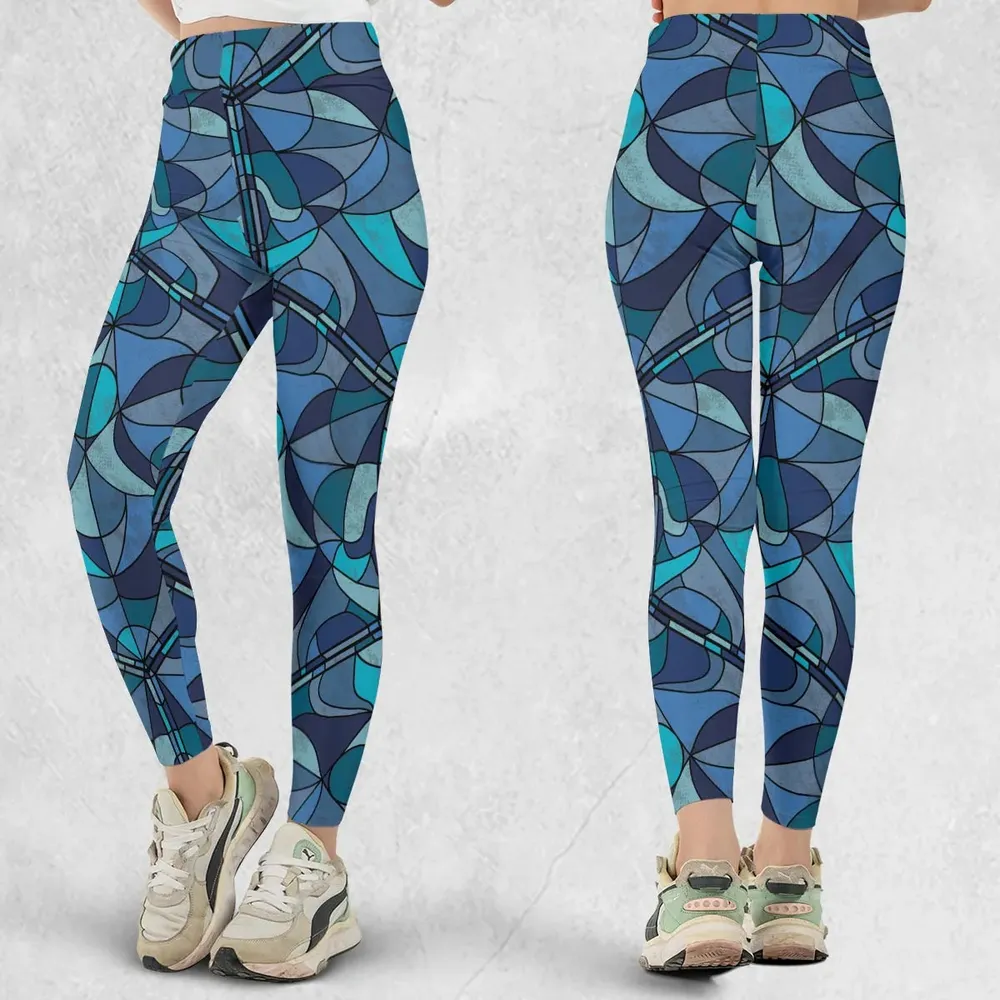 Stained Glass Monster RPG Legging - 1