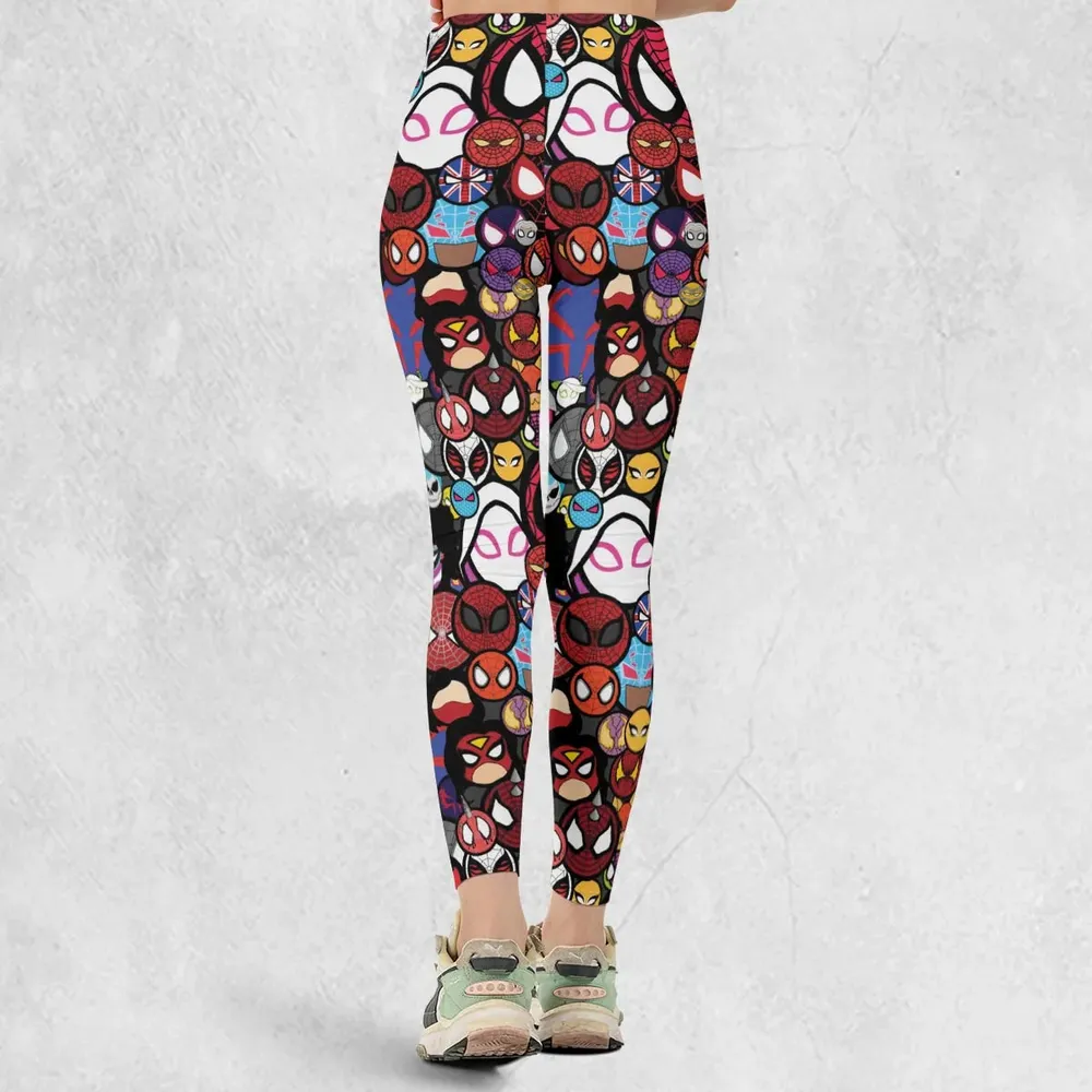 Spide-Mania Spider-Verse Legging - 3