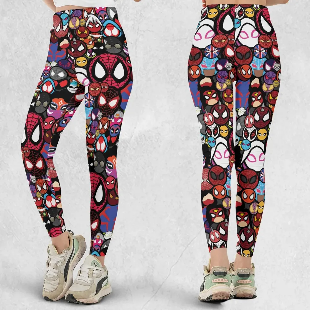 Spide-Mania Spider-Verse Legging - 1
