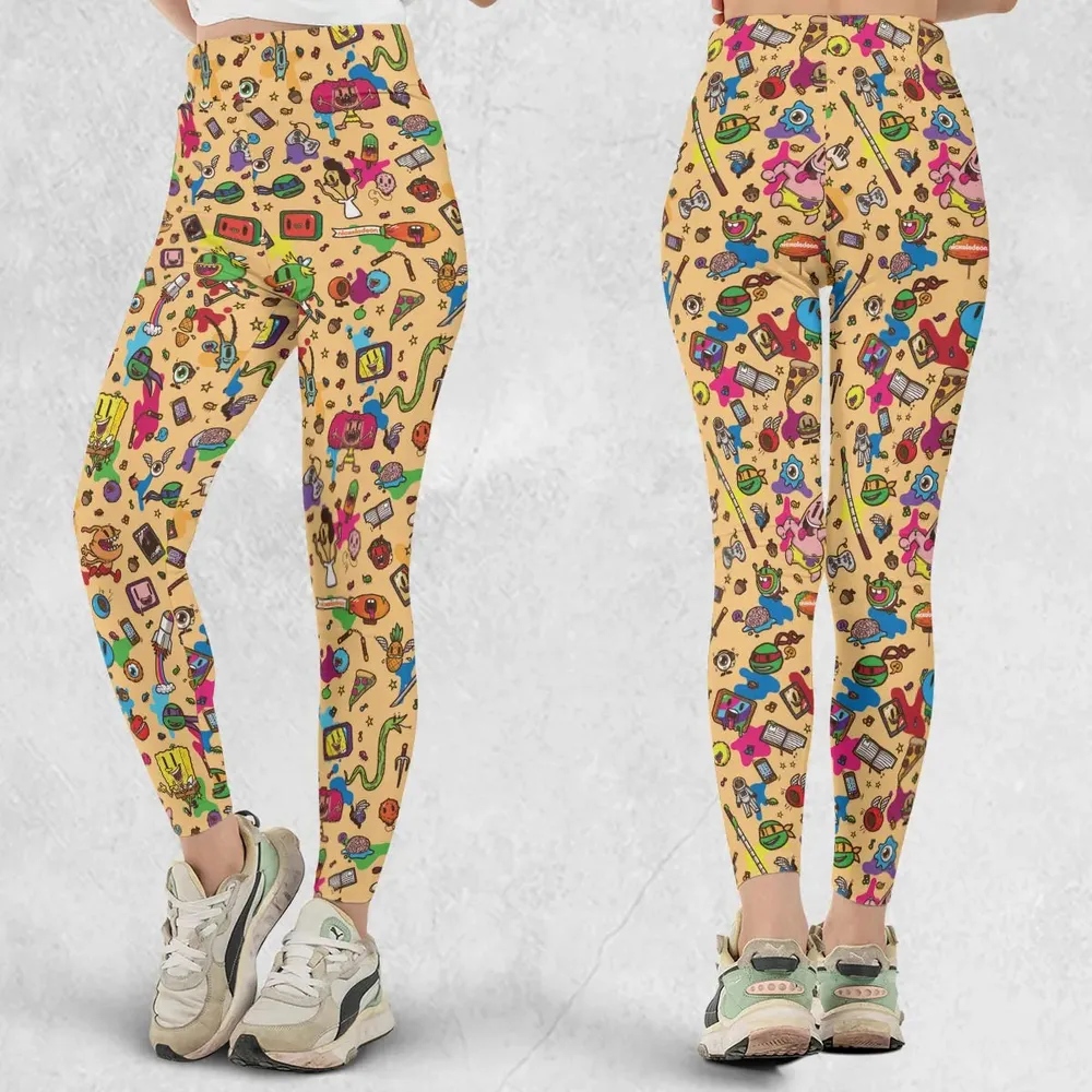 Spongebob Doodle Legging - 1