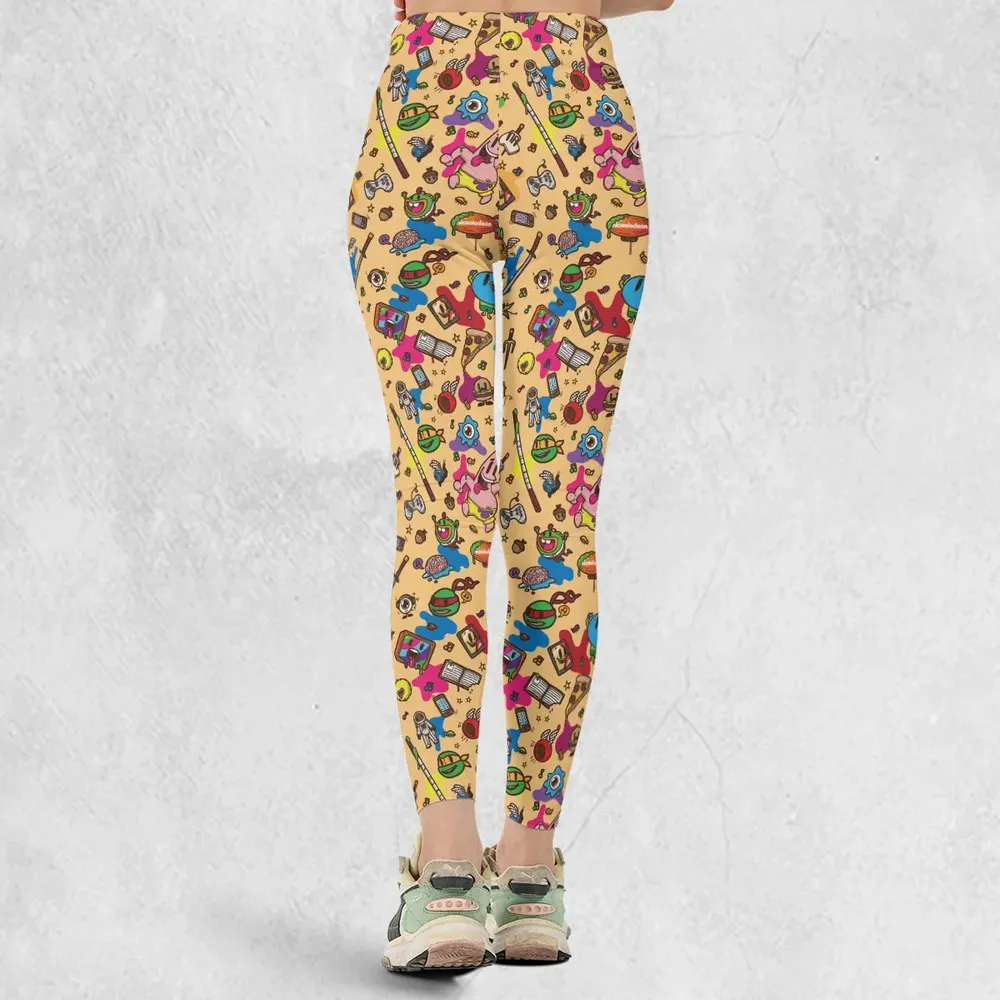 Spongebob Doodle Legging - 3