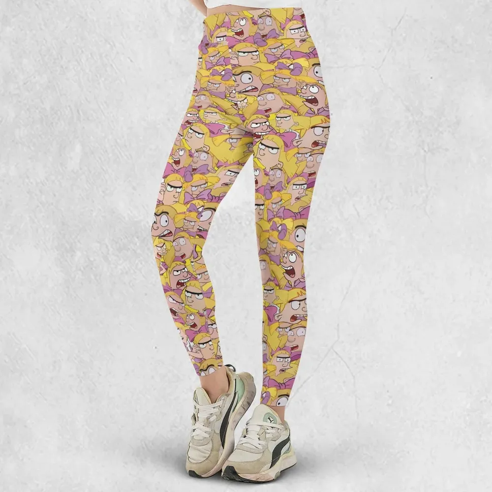 Helga G. Pataki Hey Arnold Legging - 2