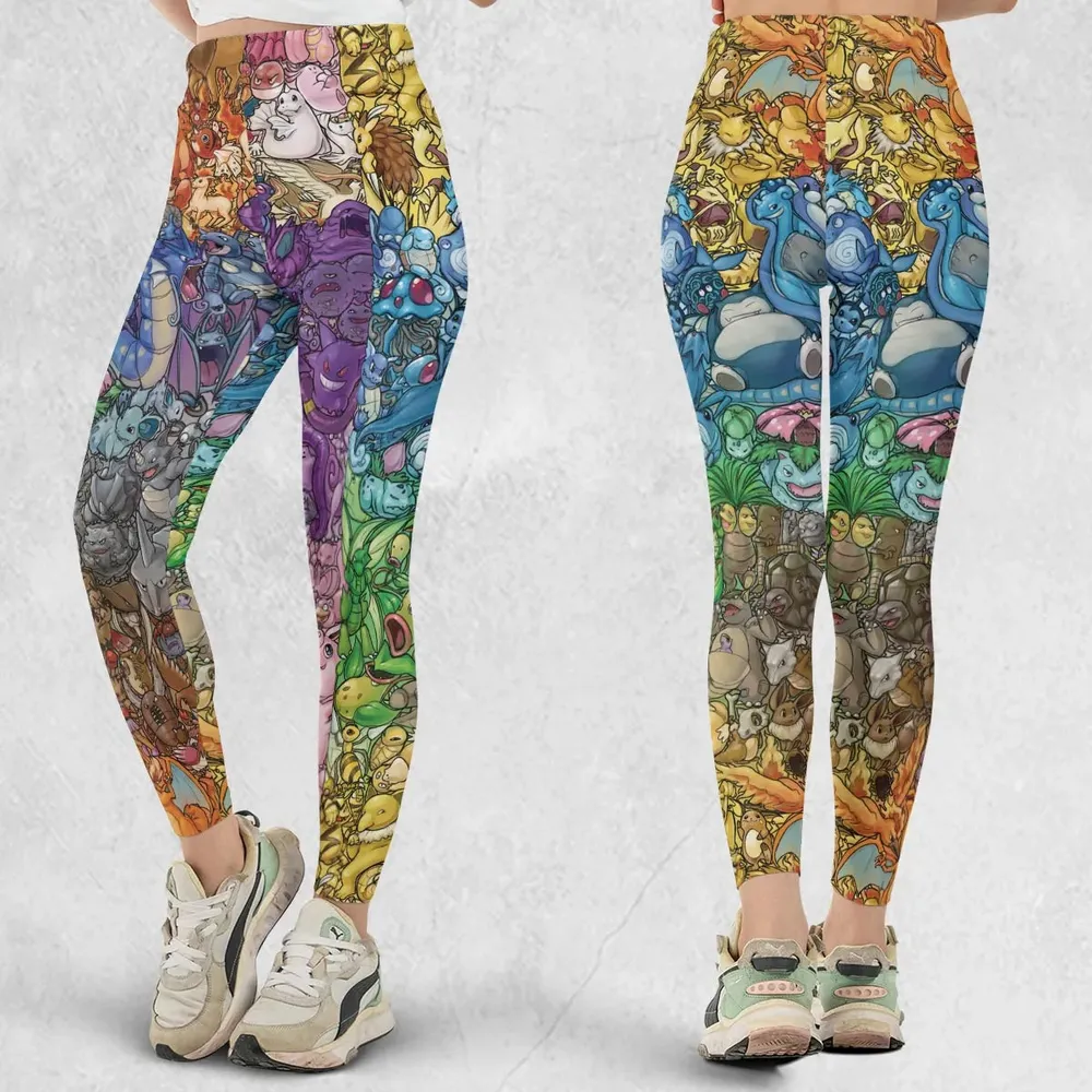 Rainbow Epic Pokemon Legging - 1