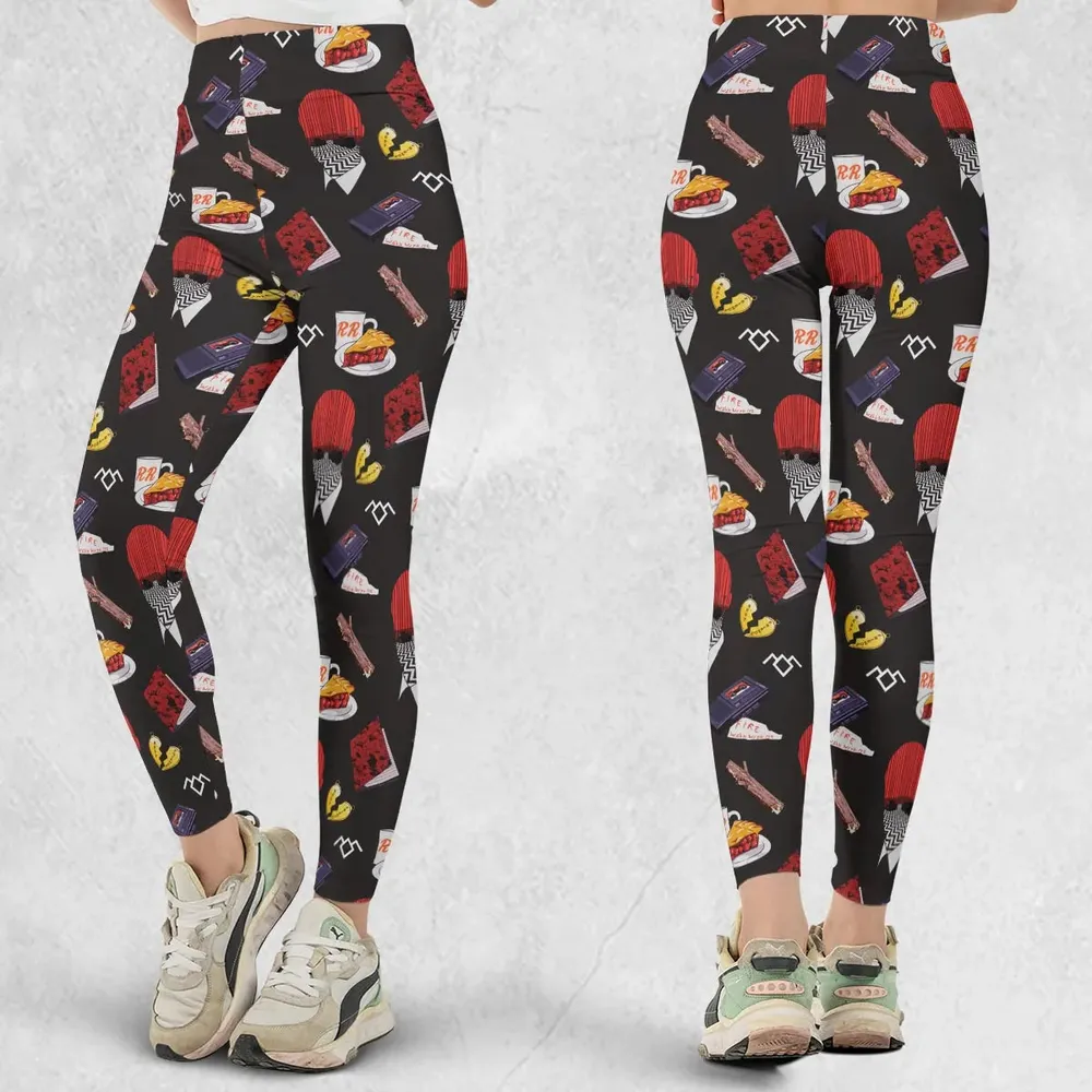 Twin Peaks Pattern Legging - 1