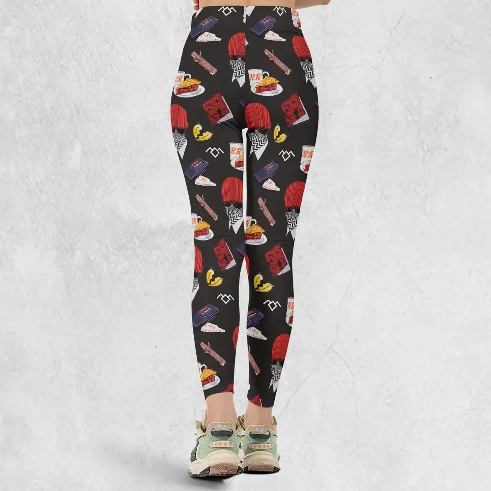 Twin Peaks Pattern Legging - 3