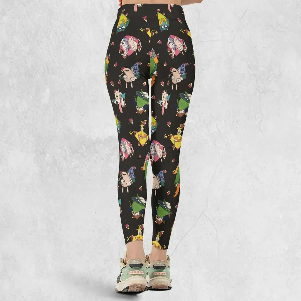 Rocko's Modern Life Pattern Legging - 3