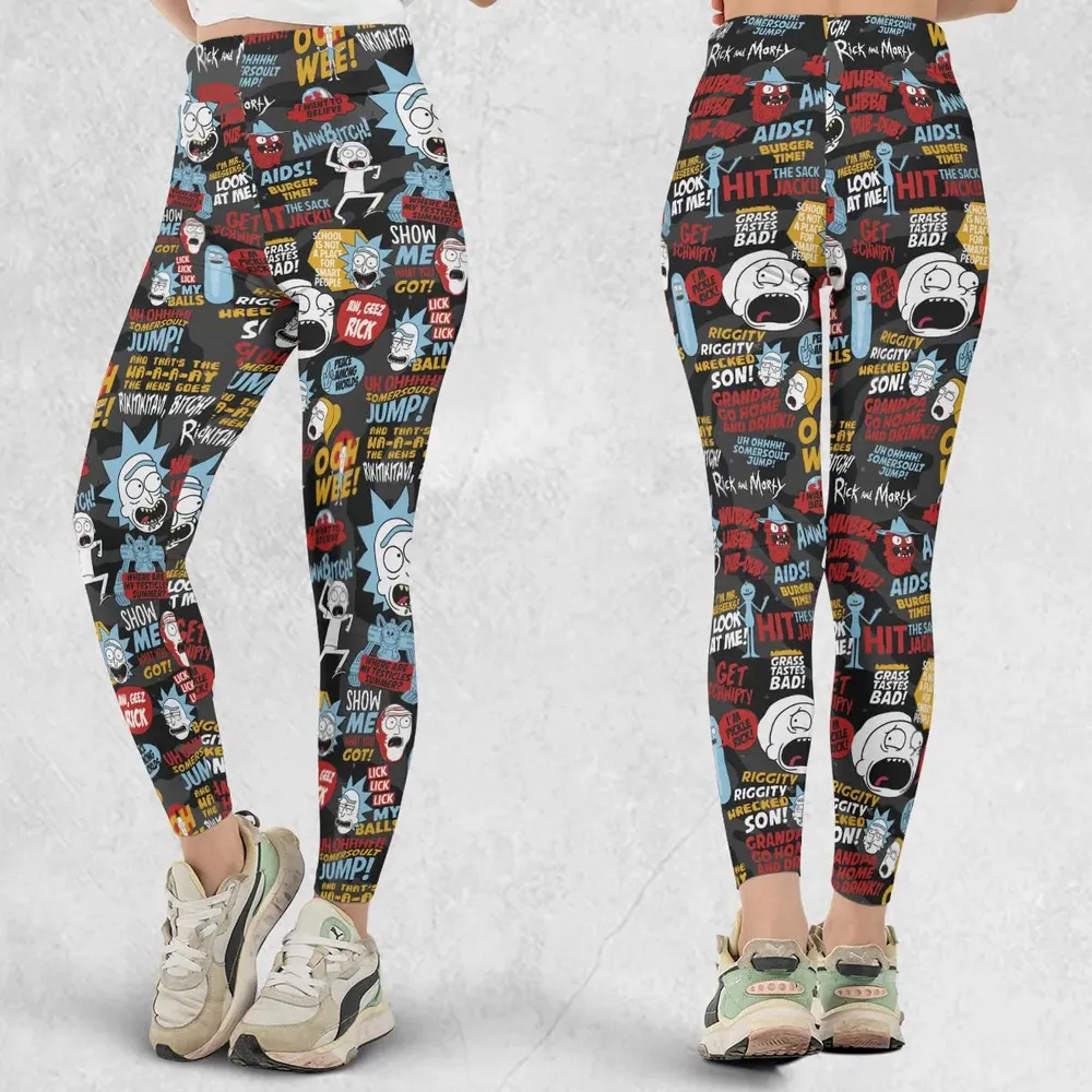 Ooh Wee! Rick and Morty Legging - 1