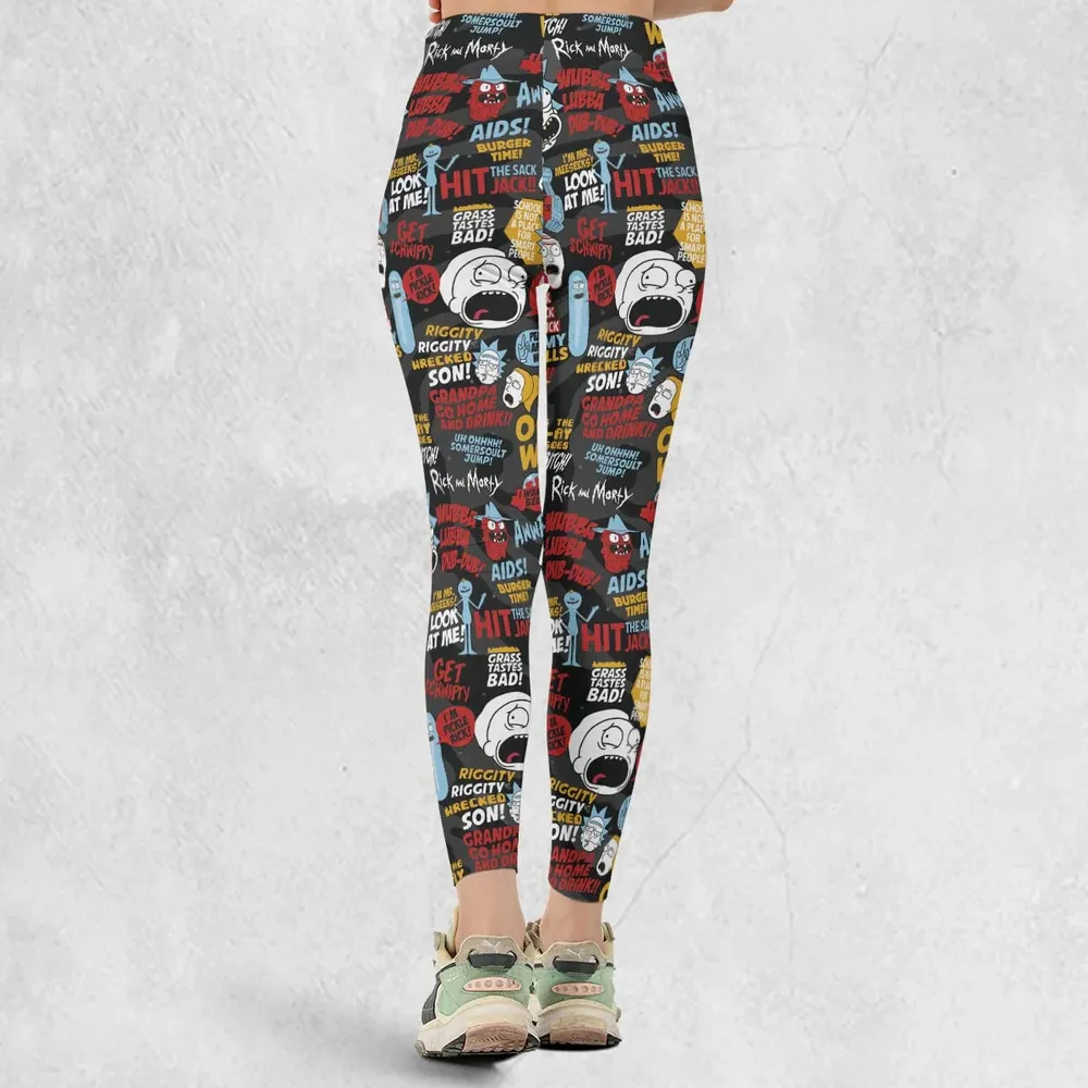 Ooh Wee! Rick and Morty Legging - 3