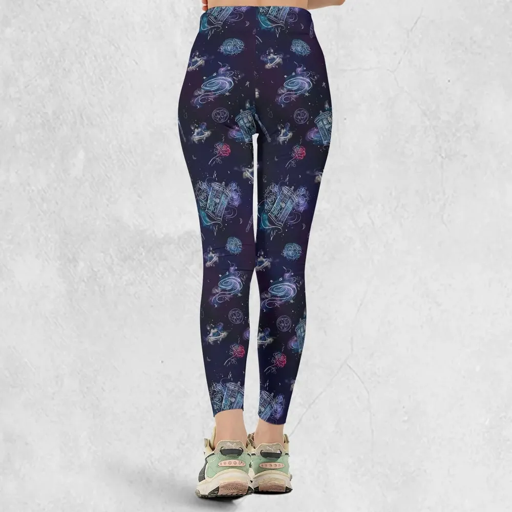 Tardis Doctor Who Seamless Legging - 3