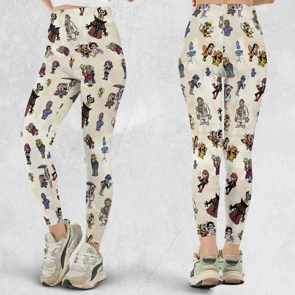 V Is For Venture The Venture Bros Villains Legging - 1