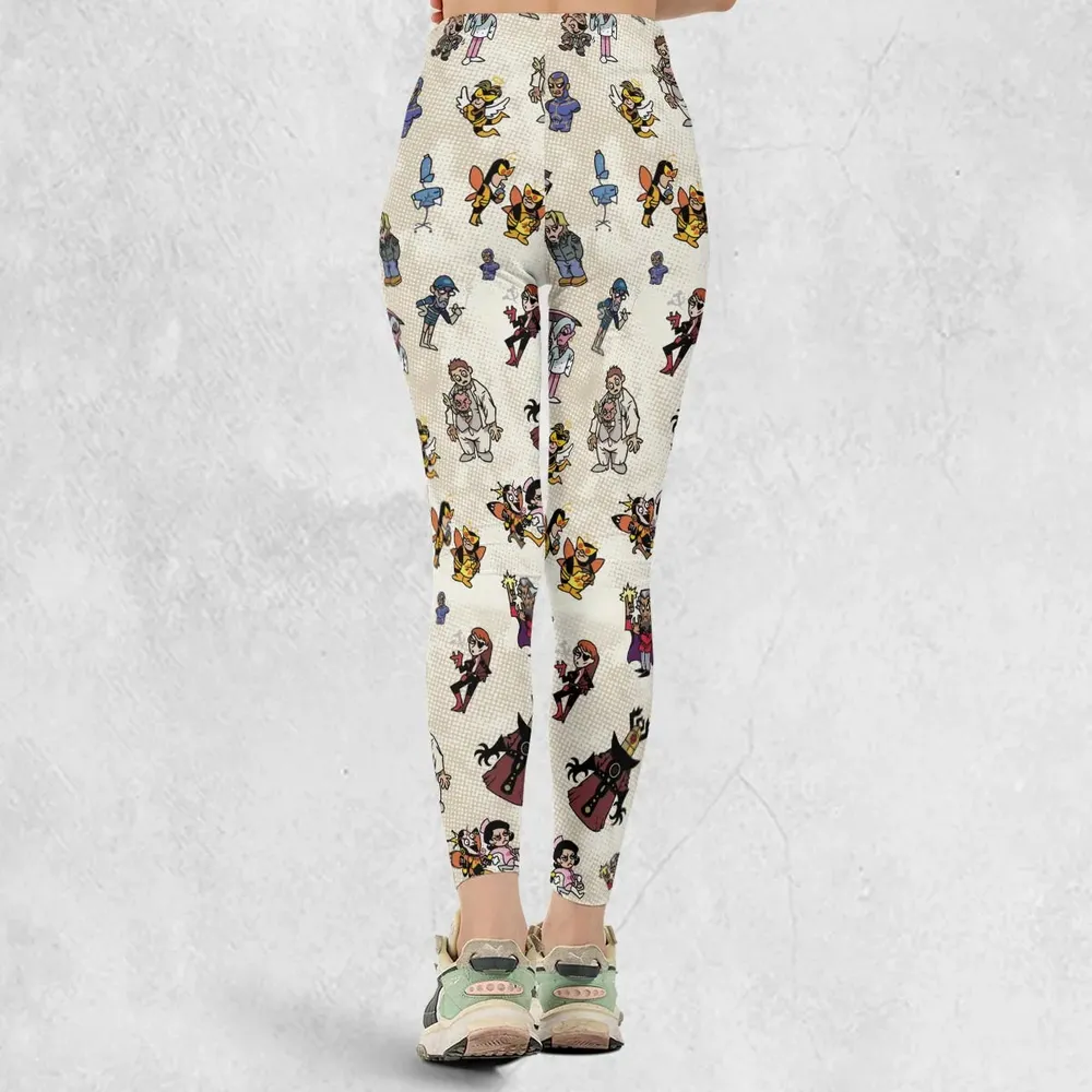 V Is For Venture The Venture Bros Villains Legging - 3