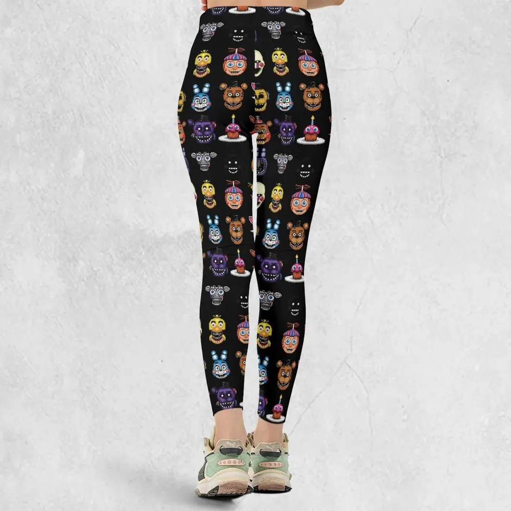 Five Nights At Freddys World Legging - 3
