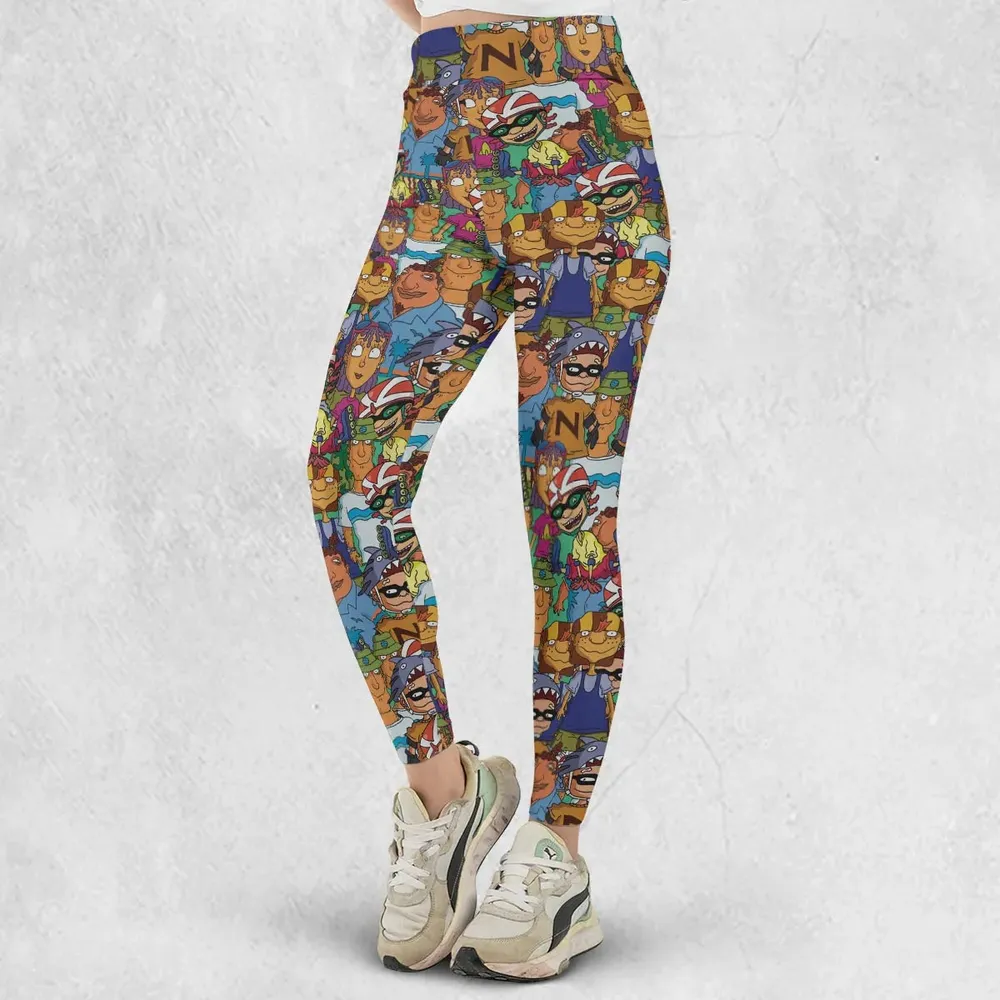 Rocket Power Characters Legging - 2