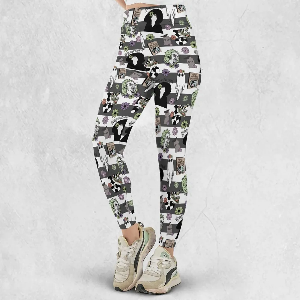 It's Showtime Halloween Beetlejuice Legging - 2