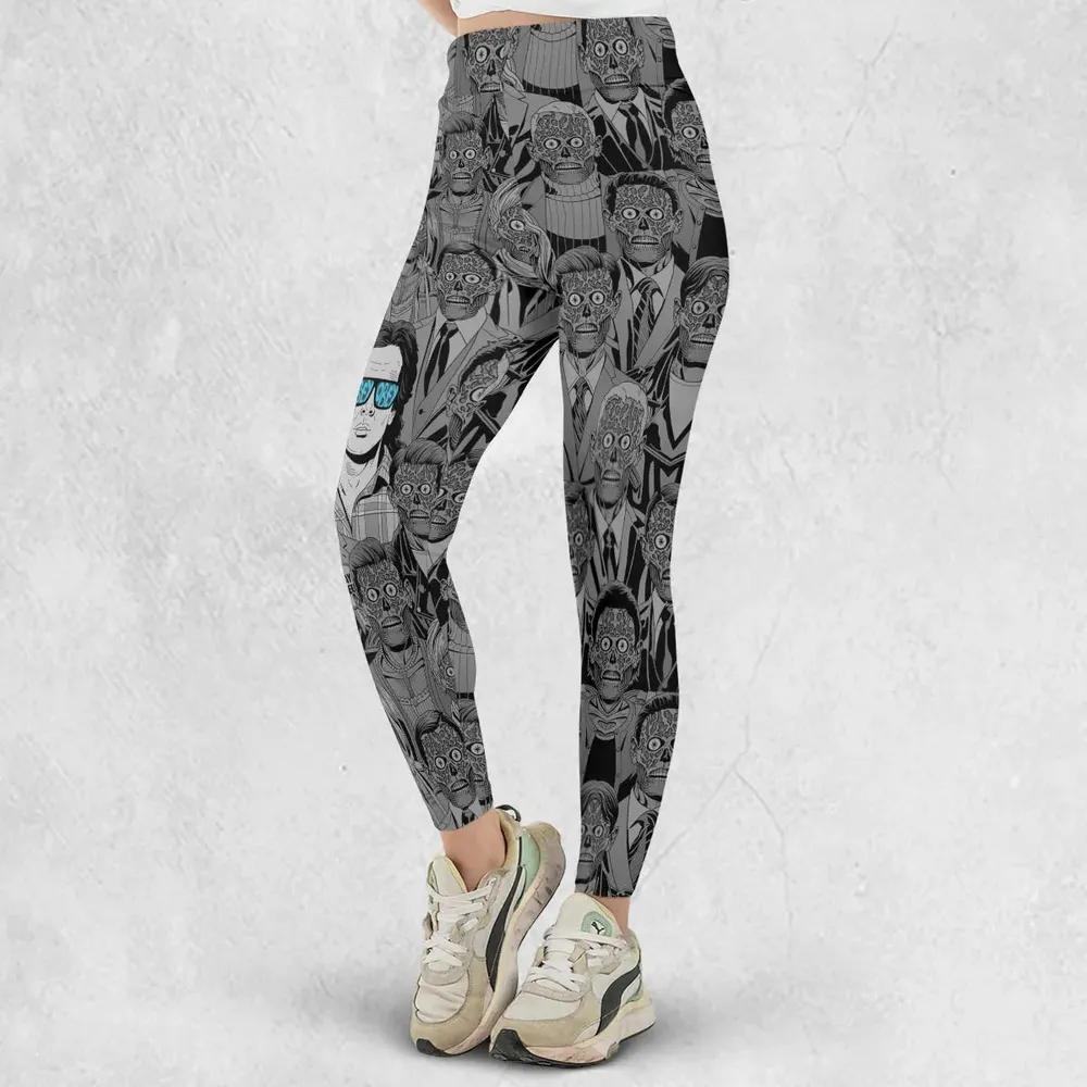 Obey Consume They Live Legging - 2