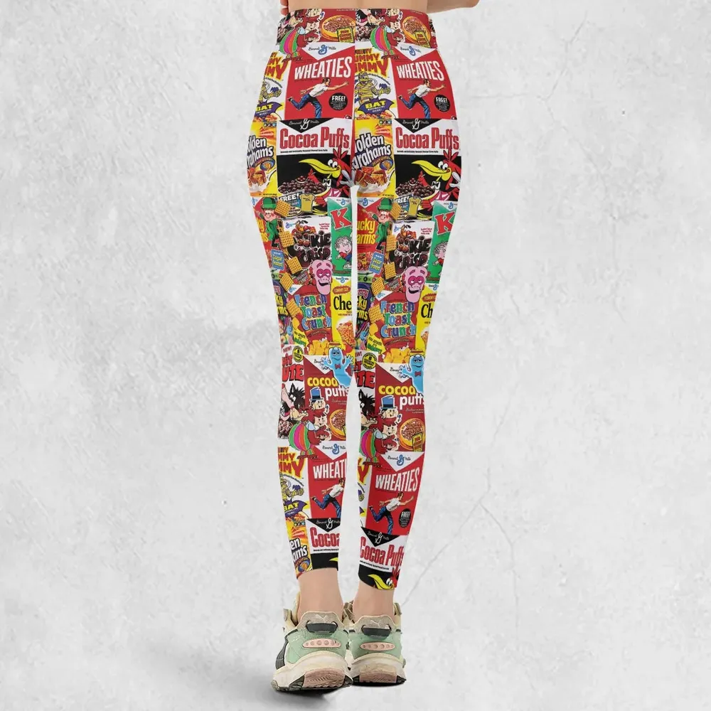 Popular Cereal Boxes Legging - 3