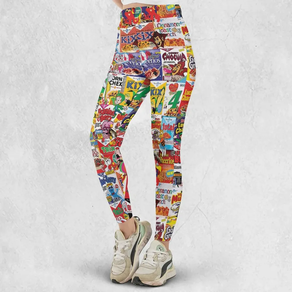 Popular Cereal Boxes Legging - 2