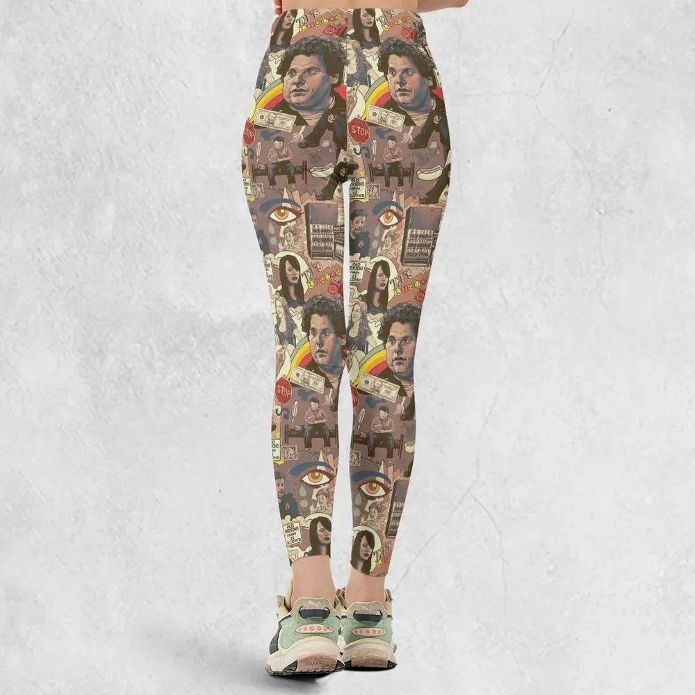 Retro Art Buddies Superbad Legging - 3